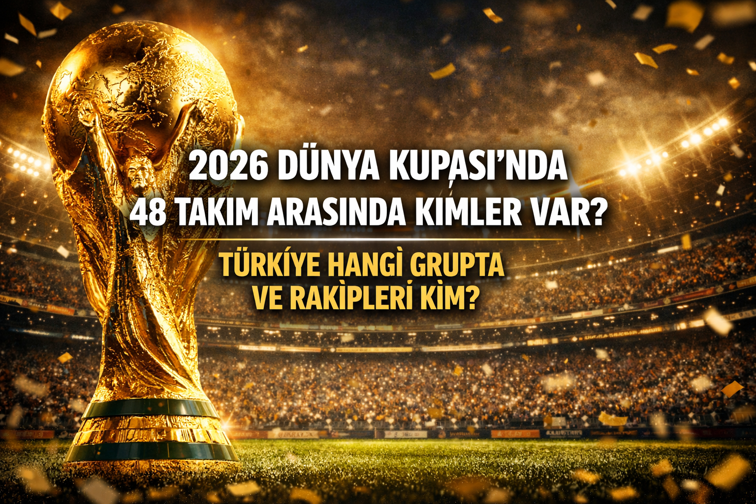 2026 Dünya Kupası'nda Türkiye Hangi Grupta Rakipleri Kim Oldu?  48 Takım Arasında Kimler Var?