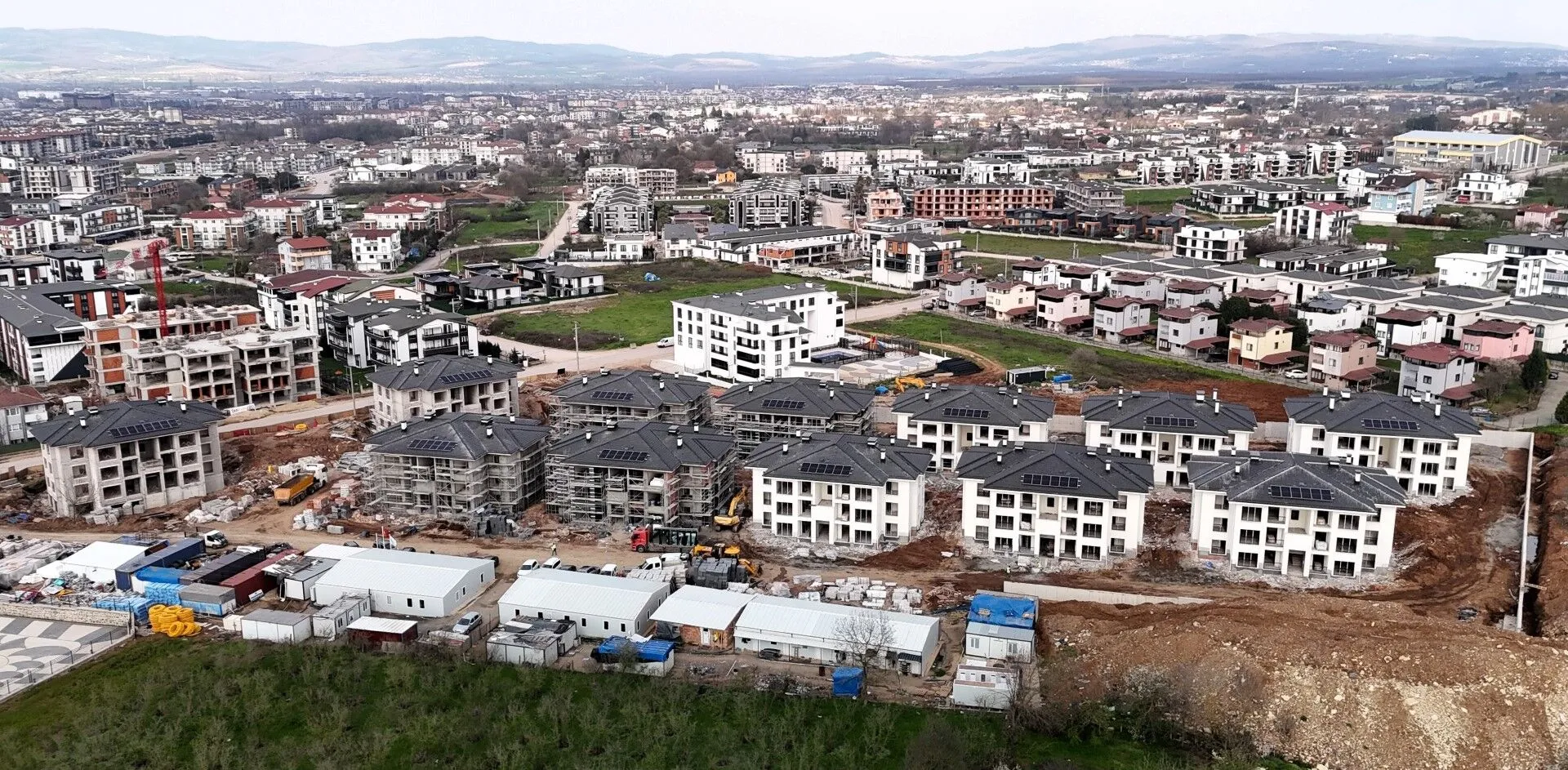 Kartepe Kent Konut Evlerinde Kaba Insaat Tamamlandi 7 Buyuk