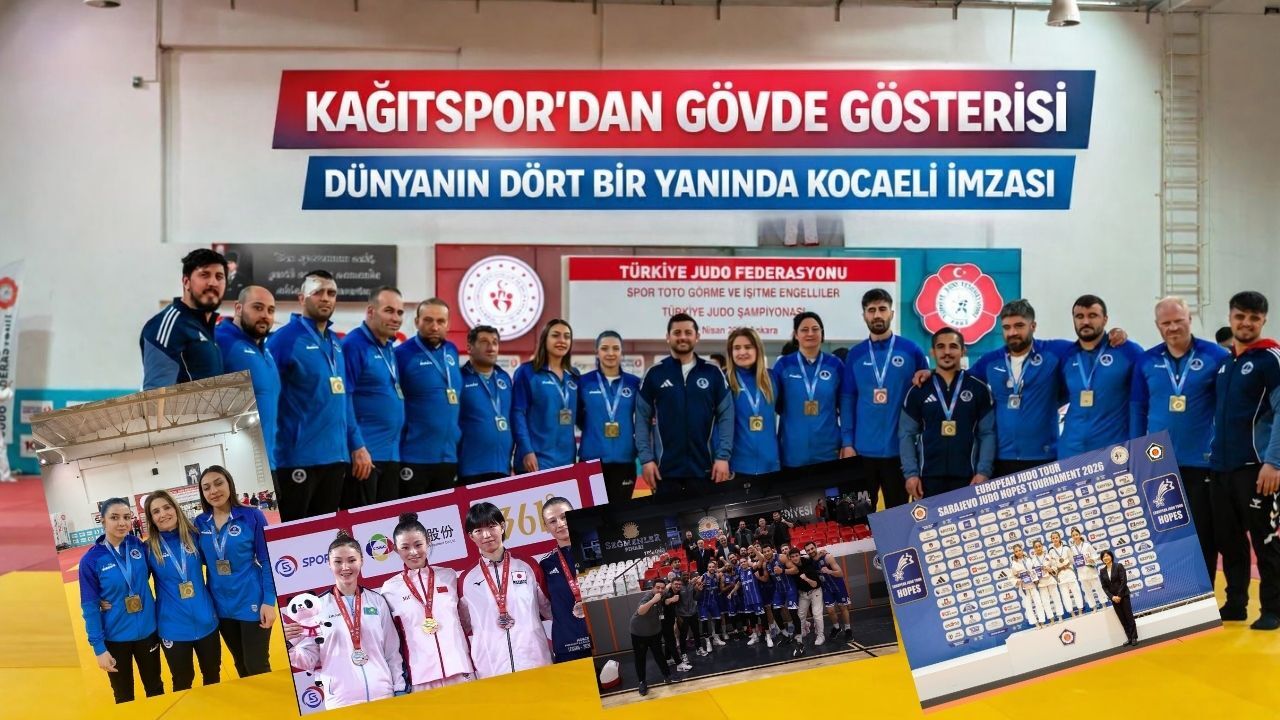 Puan Durumu Değil Madalya Sayıyor:  Kocaeli Kağıtspor Girdiği Her Arenayı Altın Madalyaya Boyadı