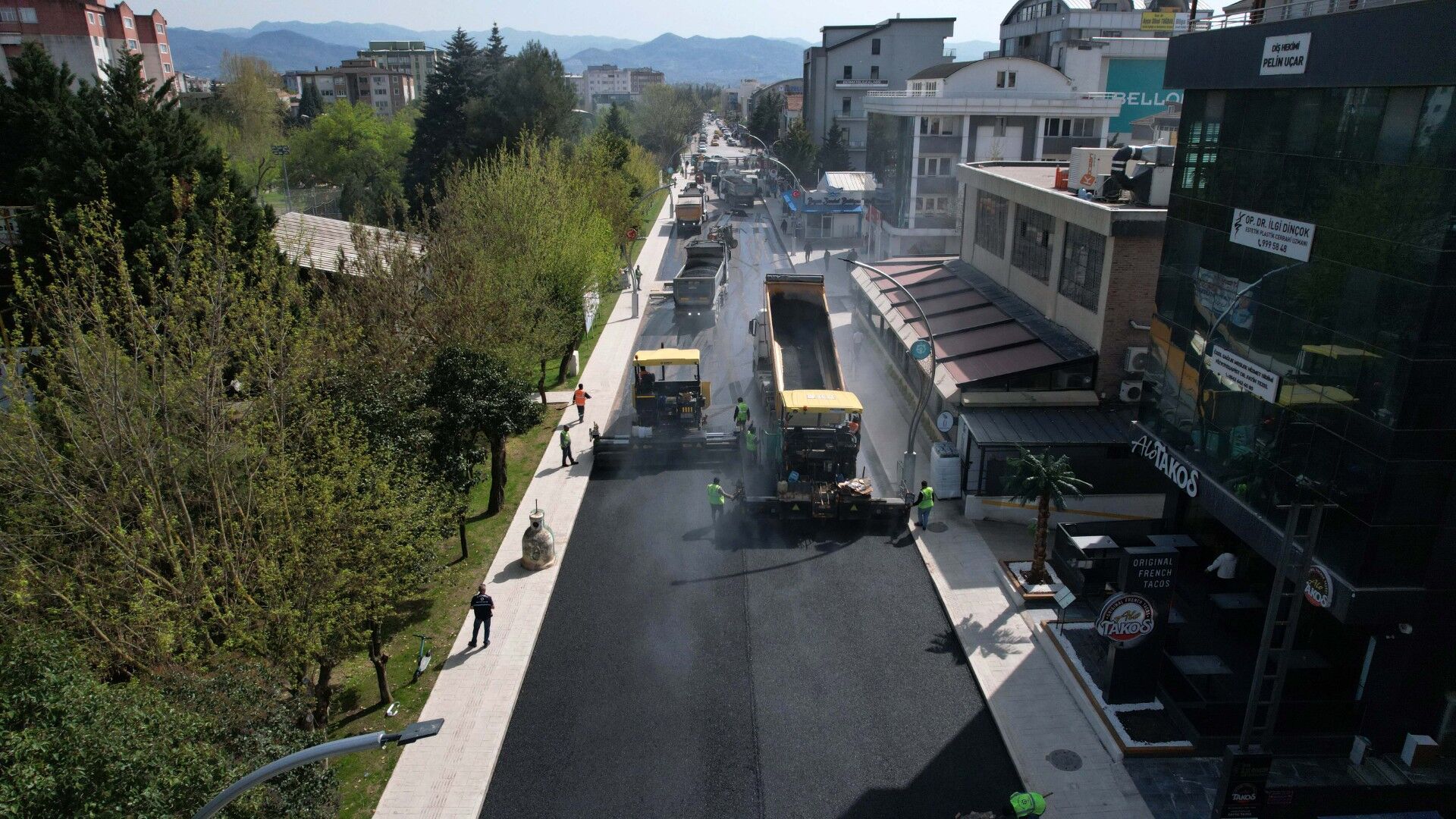 Şehit Ergün Köncü Caddesi’nde Asfalt Işlemi Tamam (4)-1