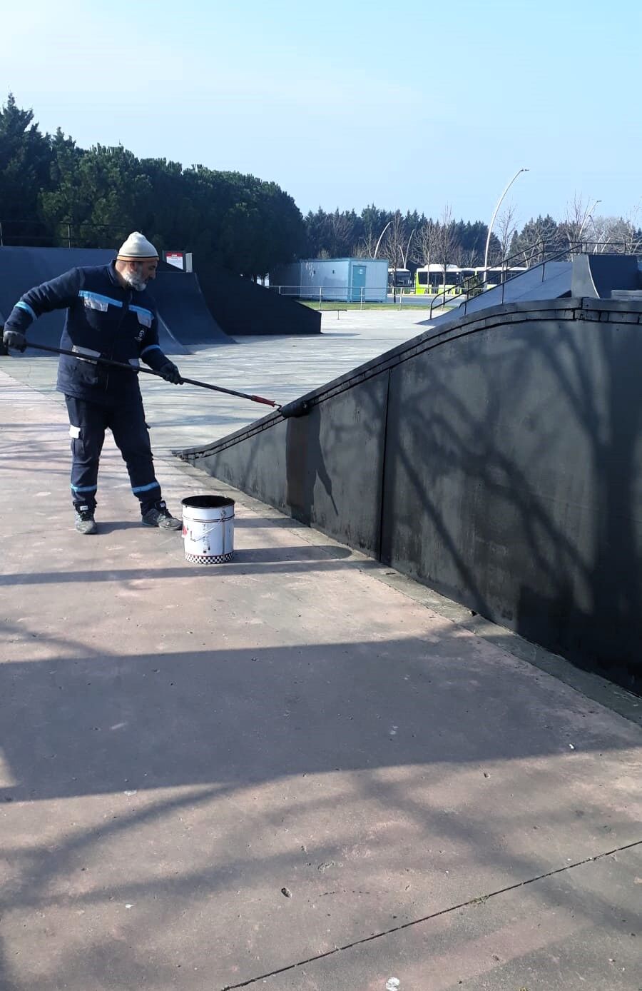 Sekapark'ta Skate Park Yenilendi, Parkur Tam Not Aldı (1)-1