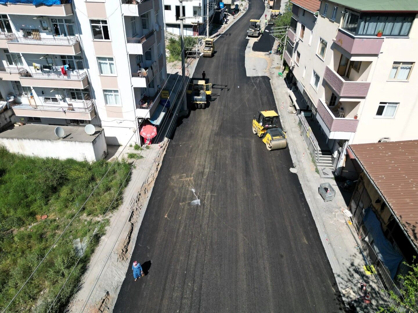 Büyükşehir, Çayırova Uğur Mumcu Caddesi’ni Yeniliyor (5)