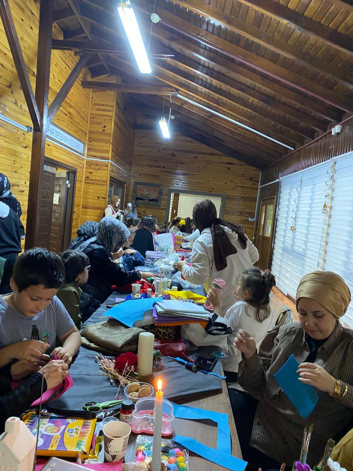 Çocuklar Anneleriyle Güzel Vakit Geçirdi