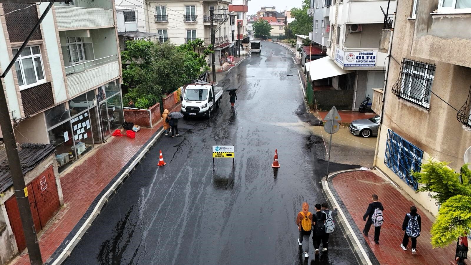 Darıca Mevlana Caddesi'nde Üstyapı Tamam (1)