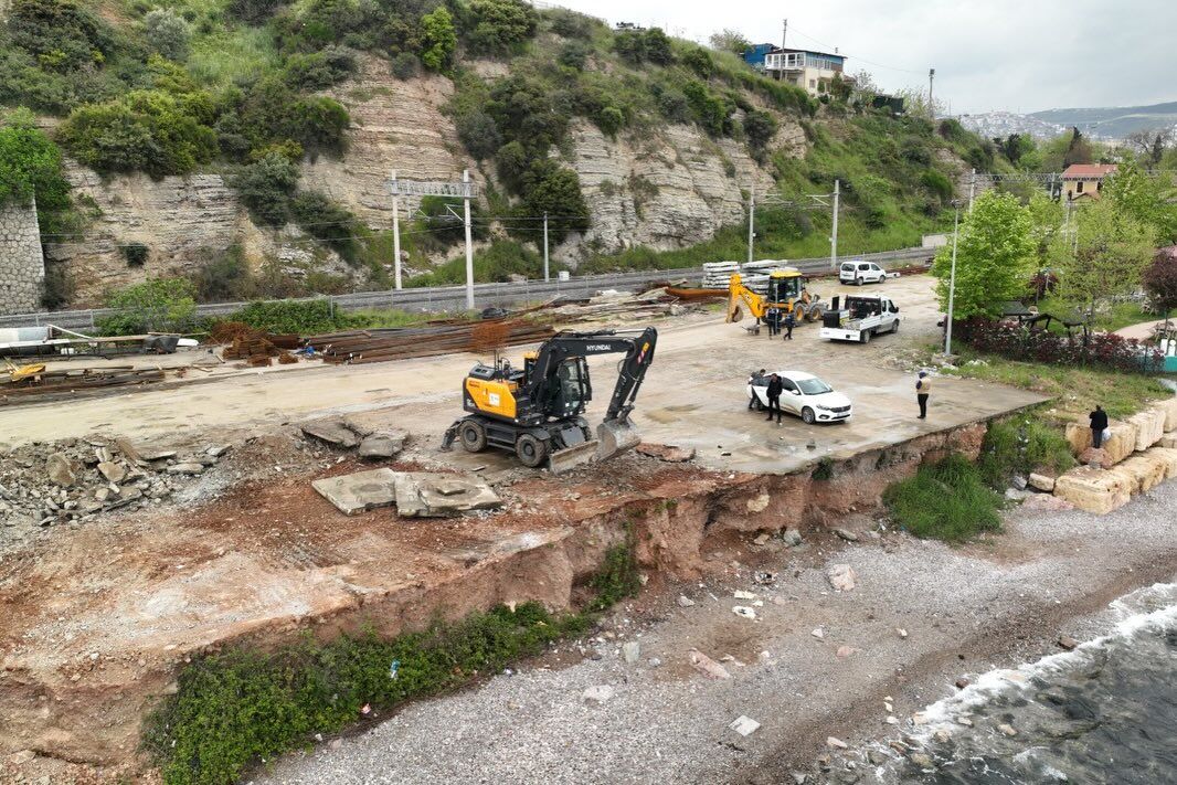 Diliskelesi Sahil İkinci Etap Projesinde İlk Kazma Vuruldu (7)