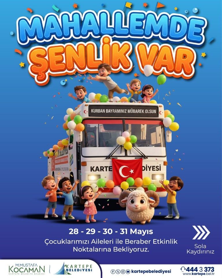 Kurban Bayramı’nda Kartepe Sokakları Şenlenecek (1)