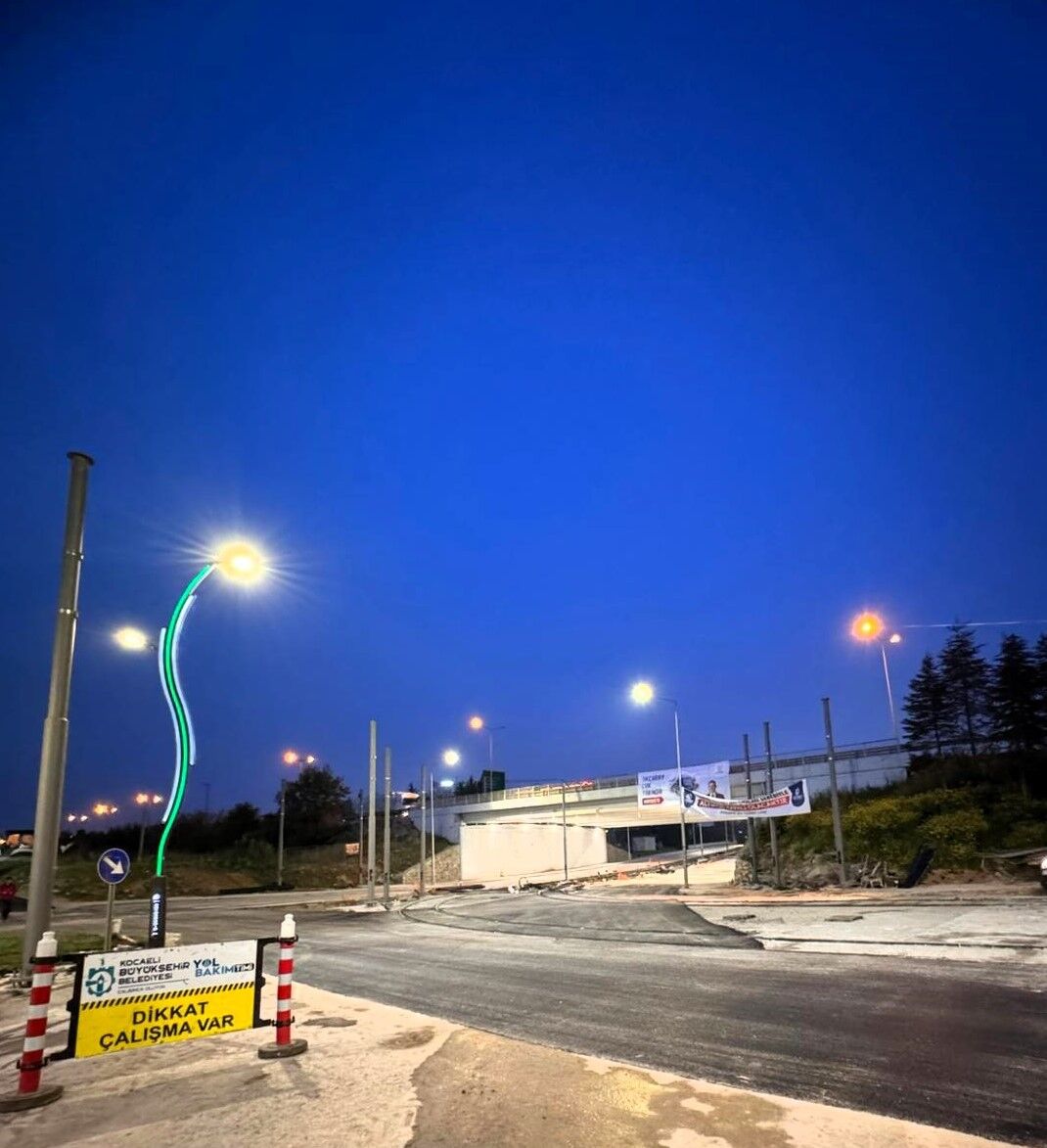 Vatan Caddesi Kavşağında Çalışmalar Tamam (2)