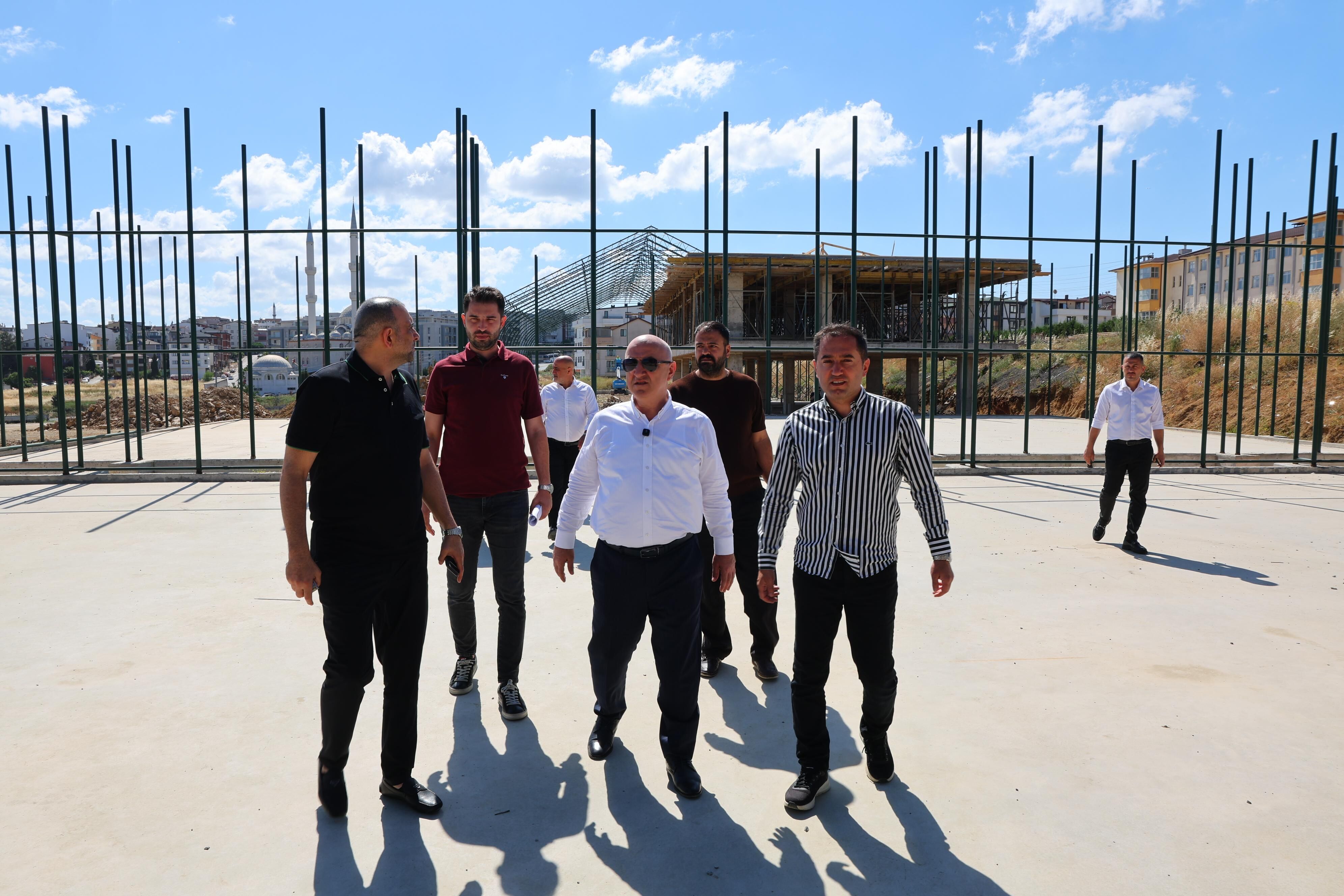 Darıca’nın Yeni Spor Kompleksi Yükseliyor (5)