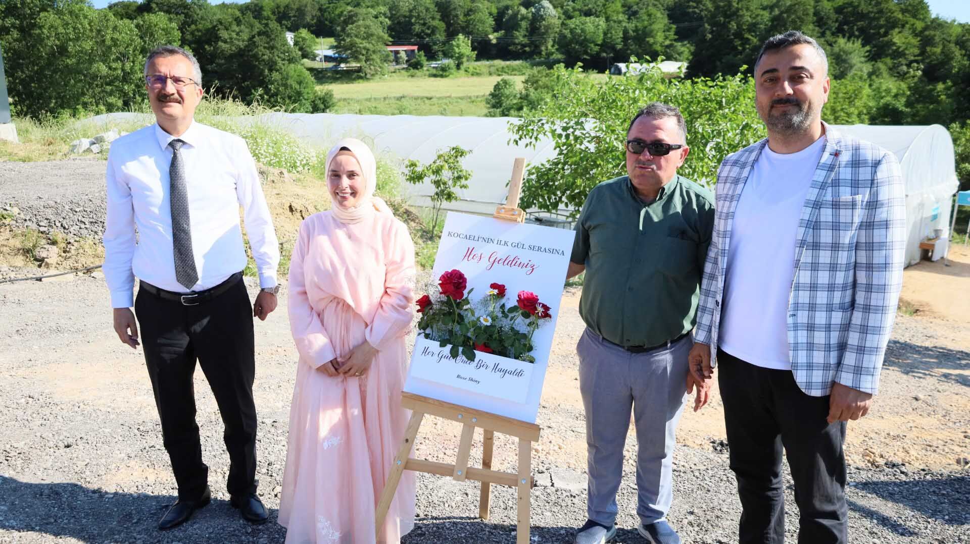 Kocaeli’nin Ilk Gül Serası Kadın Elinden (3)