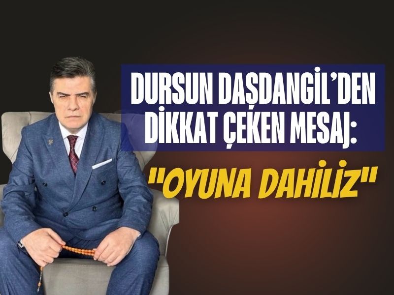 MHP Gebze’de İstifa İstemi Sonrası "Daşdangil’den Dikkat Çeken Mesaj: Oyuna Dahiliz"