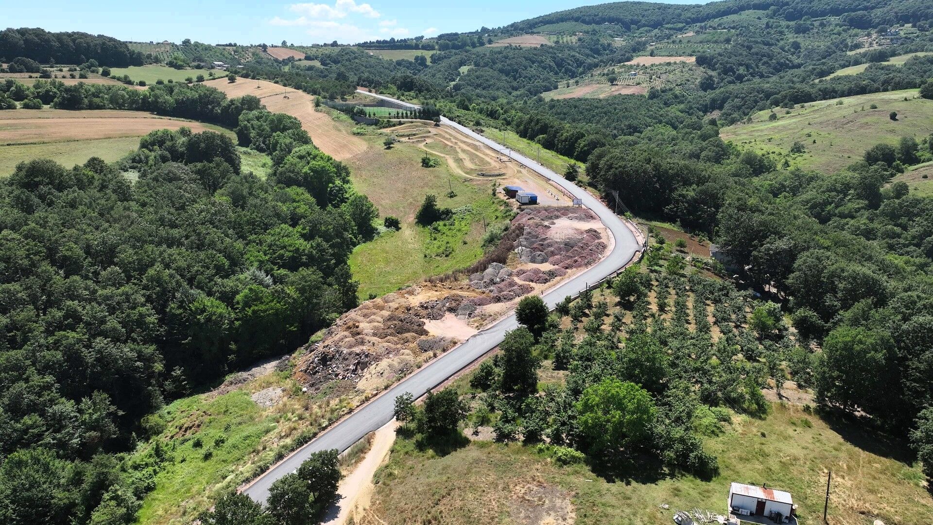 Akmeşe’de Ağır Tonajlı Trafiğe Alternatif Yol (1)