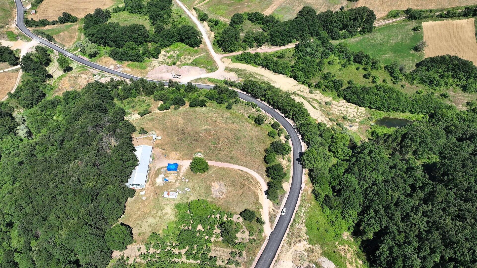 Akmeşe’de Ağır Tonajlı Trafiğe Alternatif Yol (2)