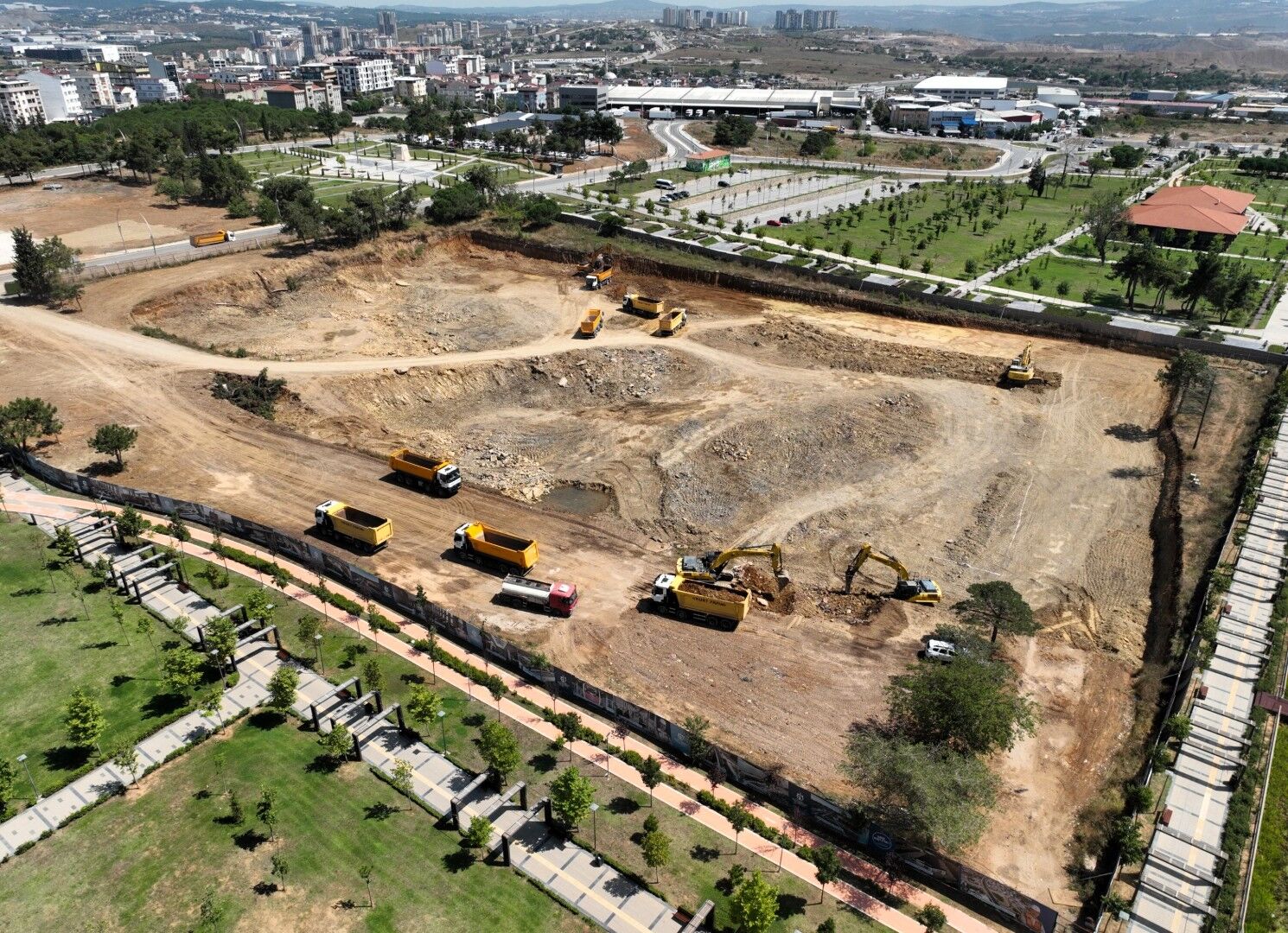 Büyükşehir’den Gebze Millet Bahçesi’ne Yeni Eser (1)