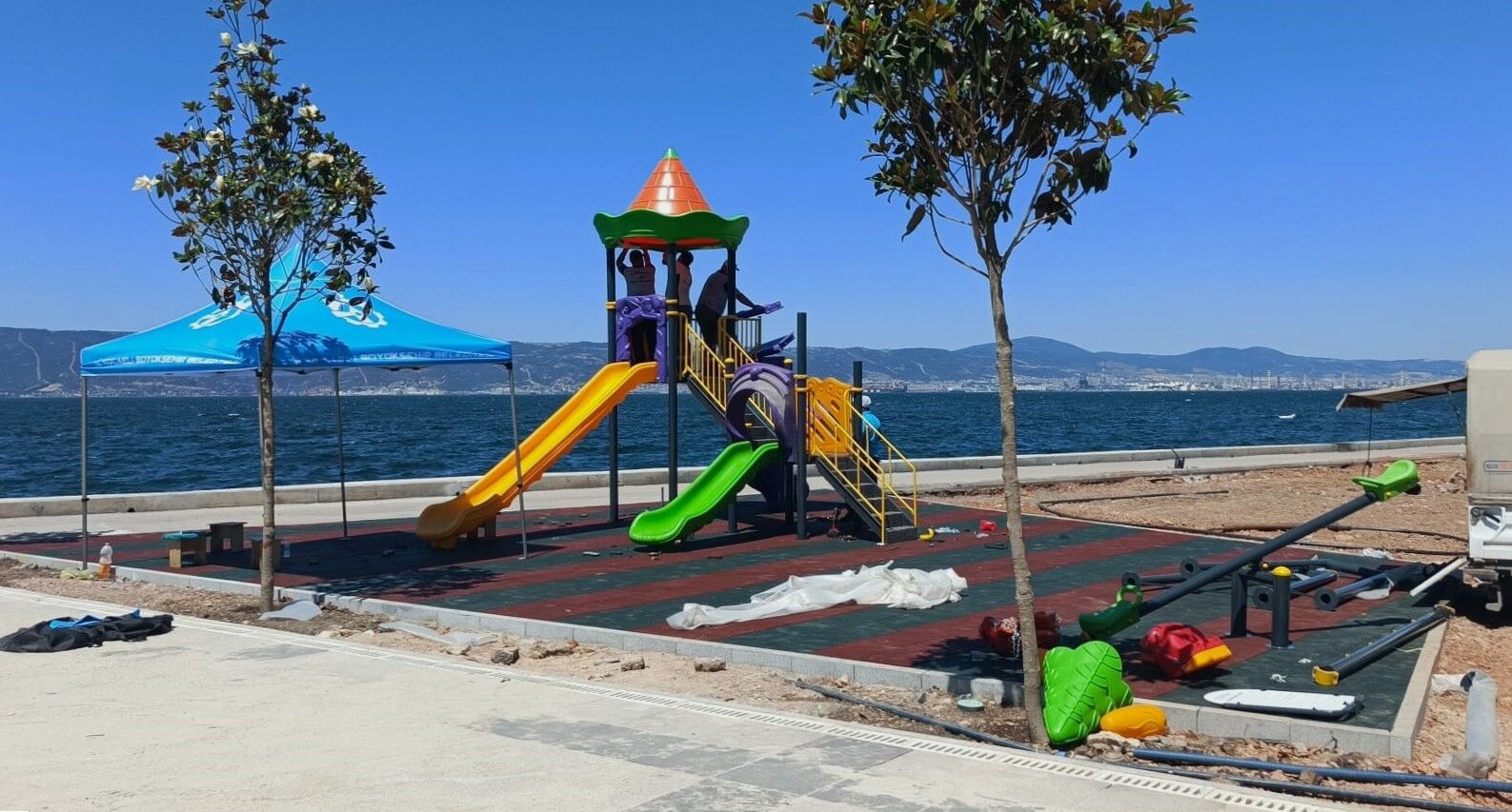 Gölcük Ulaşlı’da Çocukların Neşesi Sahile Taşınacak (5)