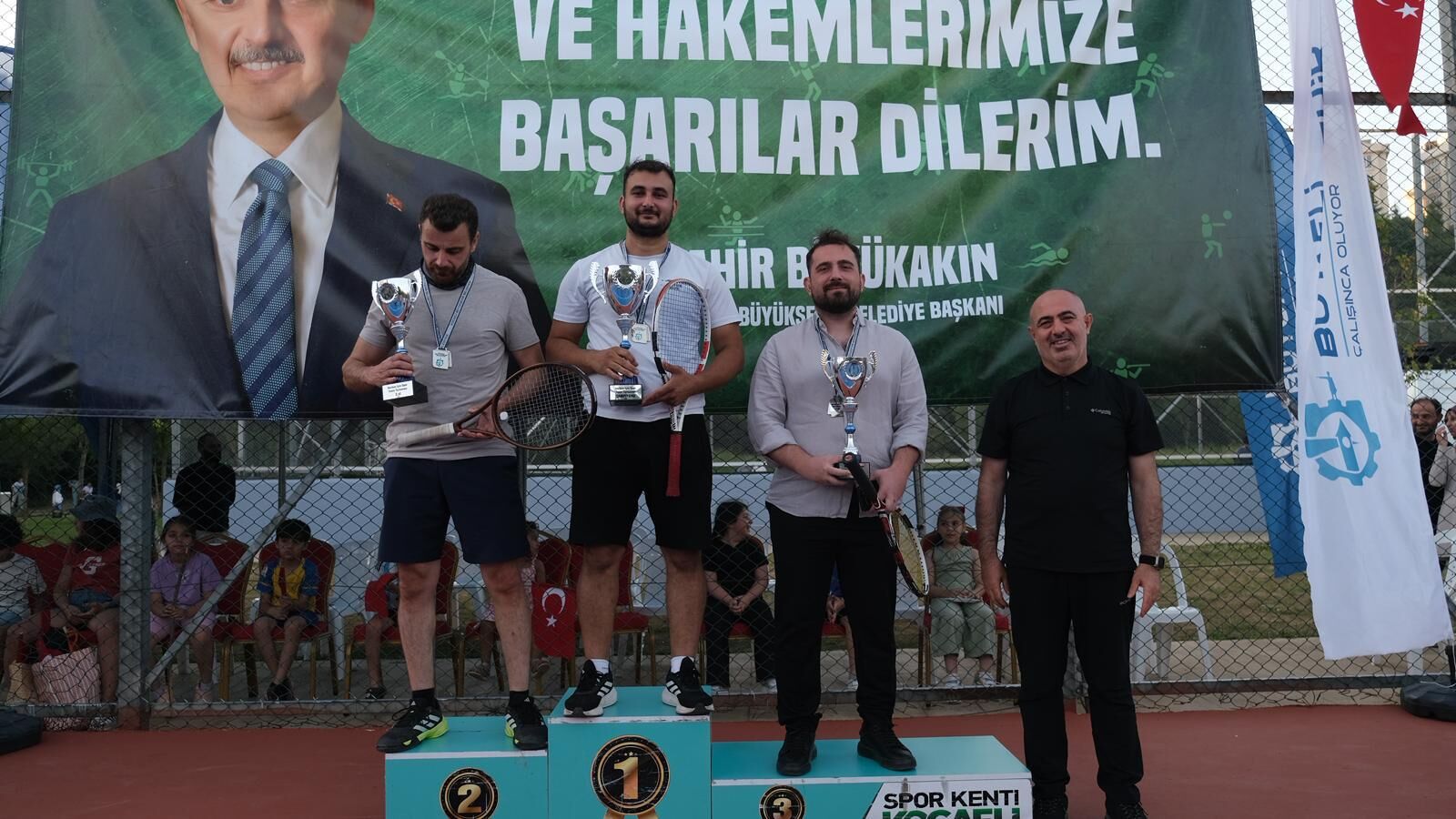 ‘Herkes İçin Spor Tenis Turnuvası’nda Final Heyecanı (5)