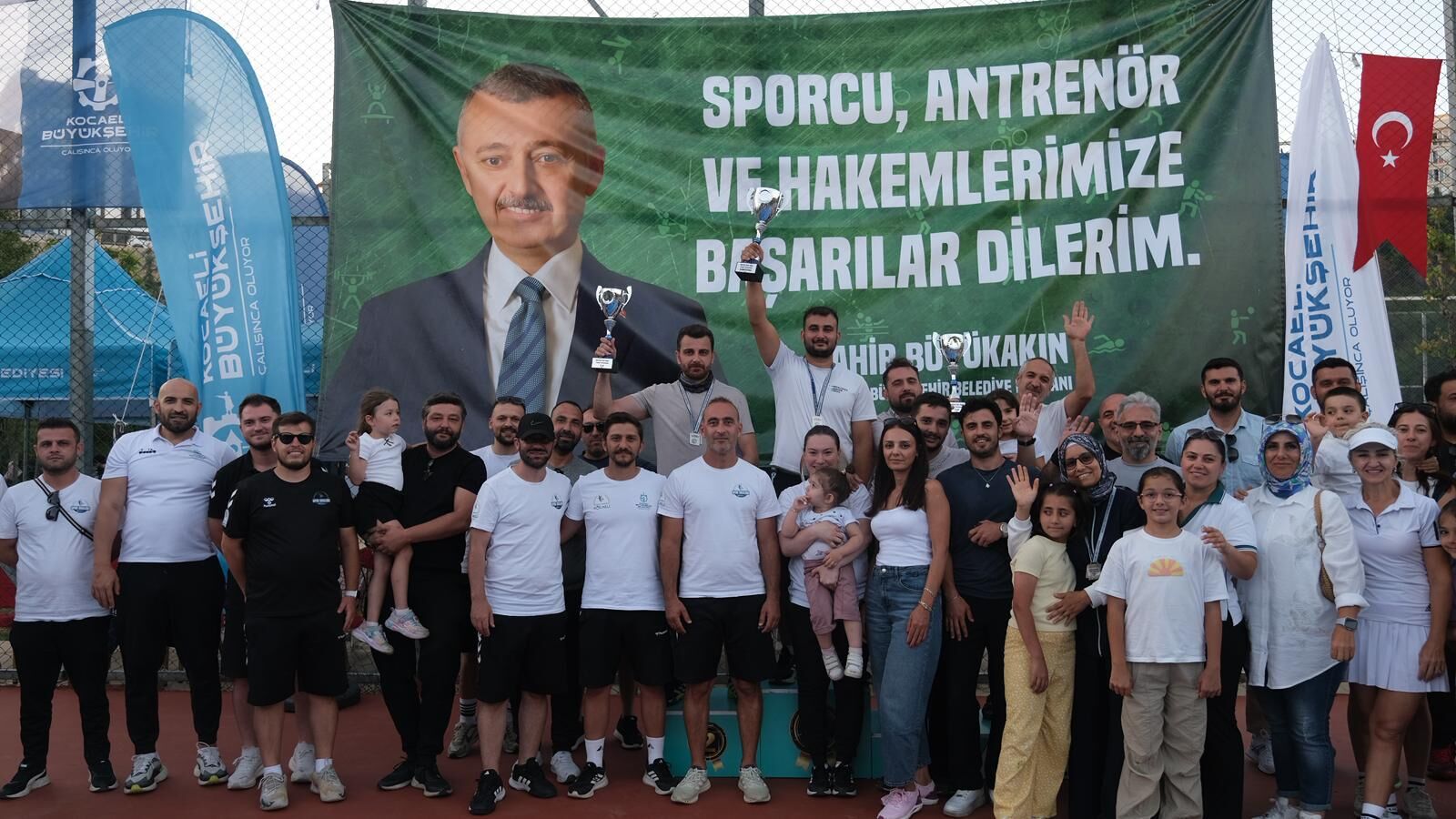 Gebze ve Darıca'da tenis şöleni! İşte şampiyonlar