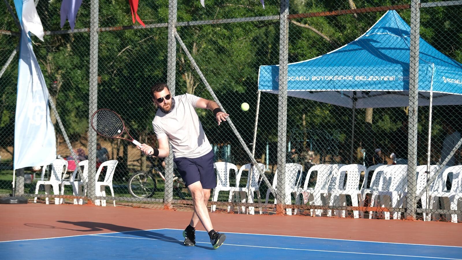 ‘Herkes İçin Spor Tenis Turnuvası’nda Final Heyecanı (9)