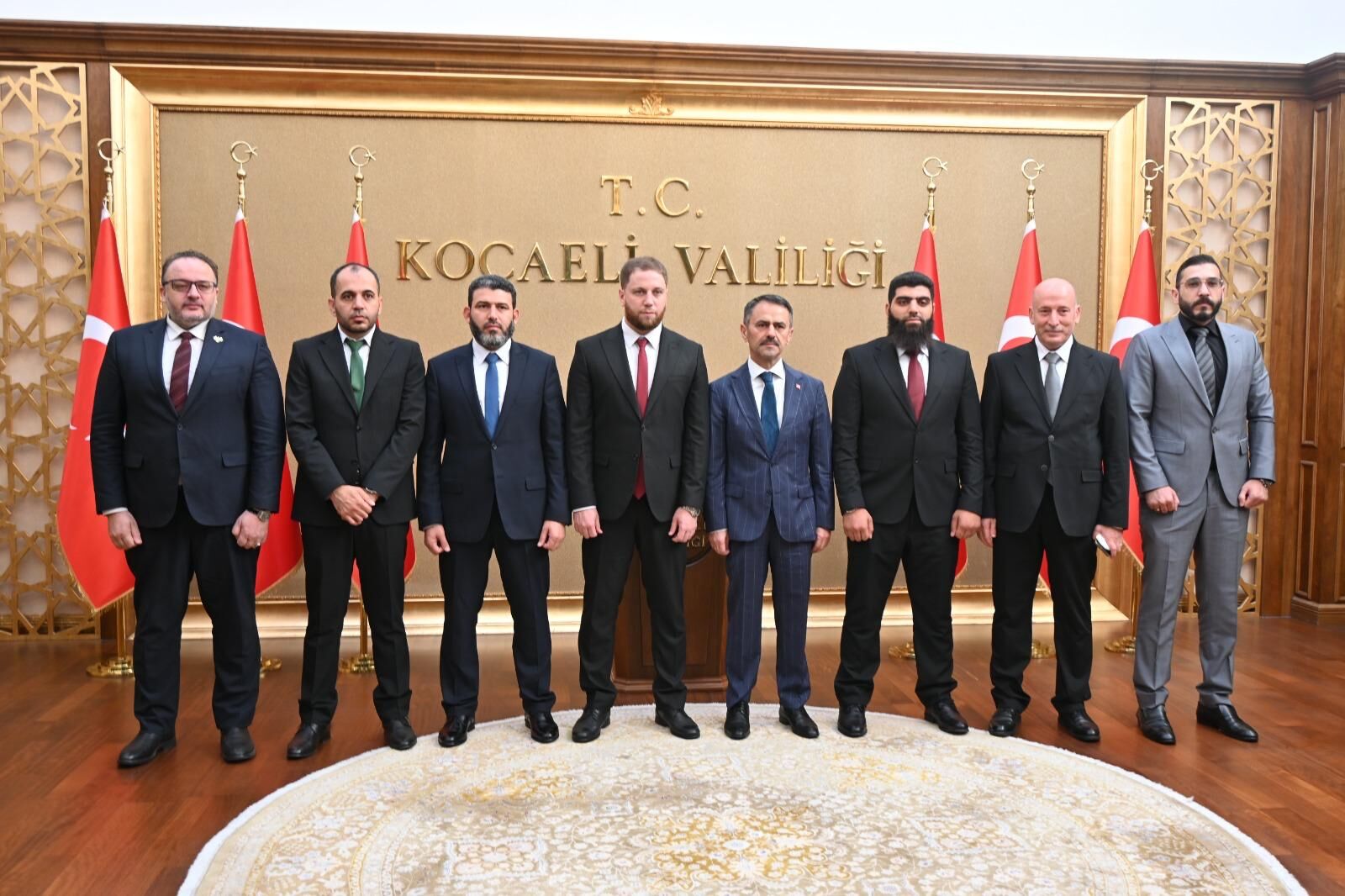 Hama Valisi Es-Seheyen’den Vali İlhami Aktaş’a Ziyaret-1