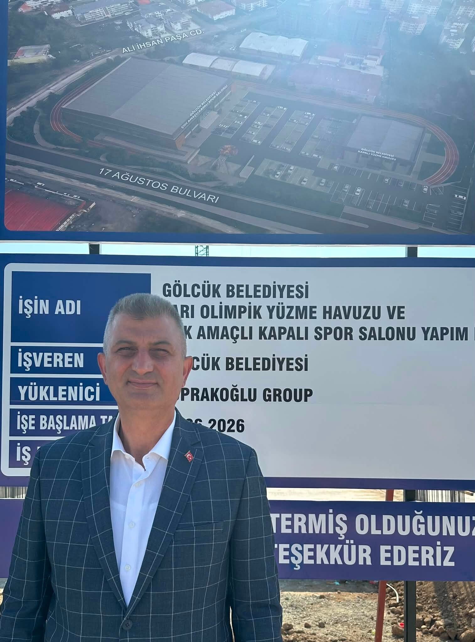 Gölcük'te Dev Spor Kompleksi İnşaatı Hızla Yükseliyor-2