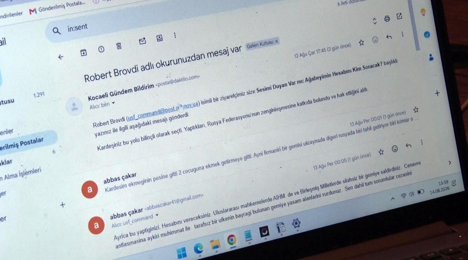 Kocaeli Deniz Şehidinin Acılı Kardeşine Ukrayna’dan Skandal Mesaj-1