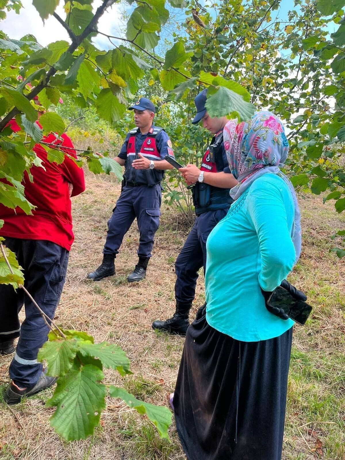 Kocaeli Jandarması Kandıra’da Fındık Tarlalarında Gece Gündüz Devriyede-3