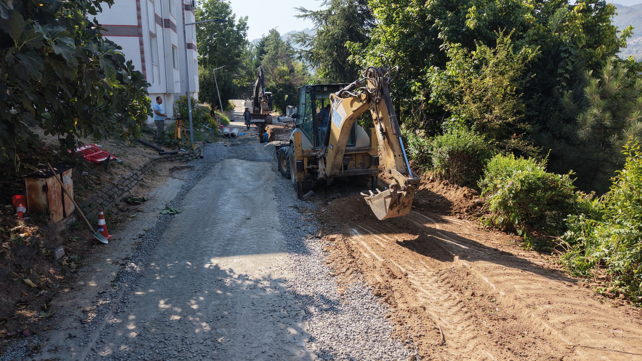 Başiskele’de Altyapısı Tamamlanan Yollar Yenileniyor 4