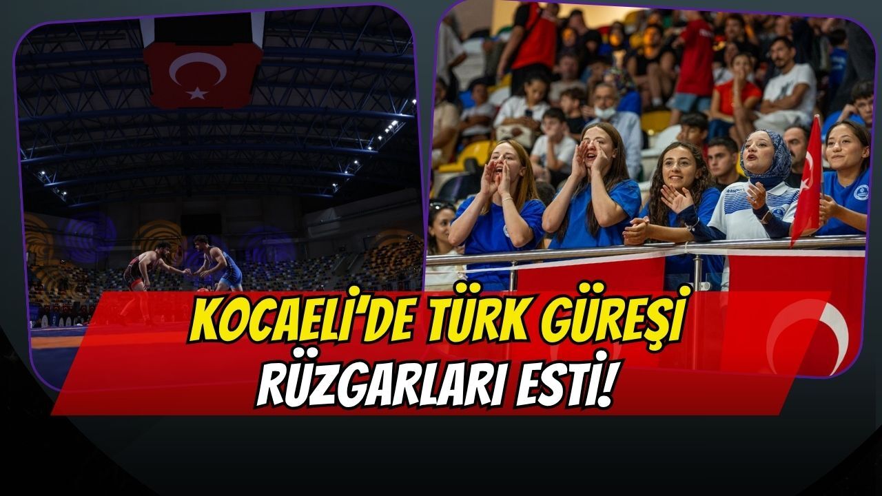 Kocaeli'nde Türk Güreşi Rüzgarı