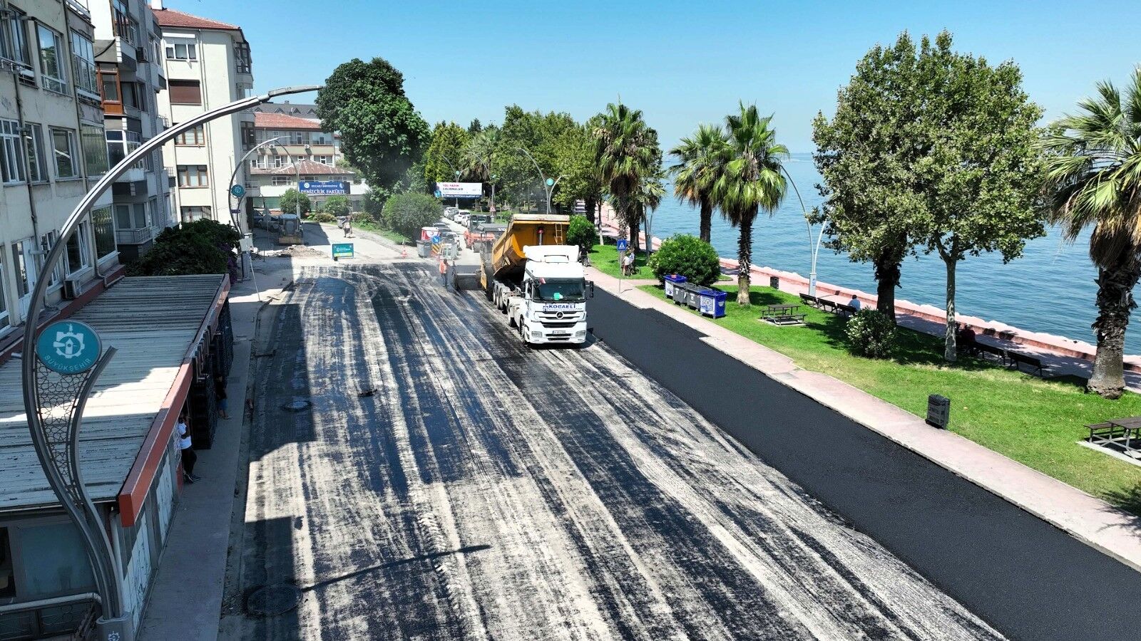 Karamürsel Plaj Yolu Caddesi Yenilendi (4)