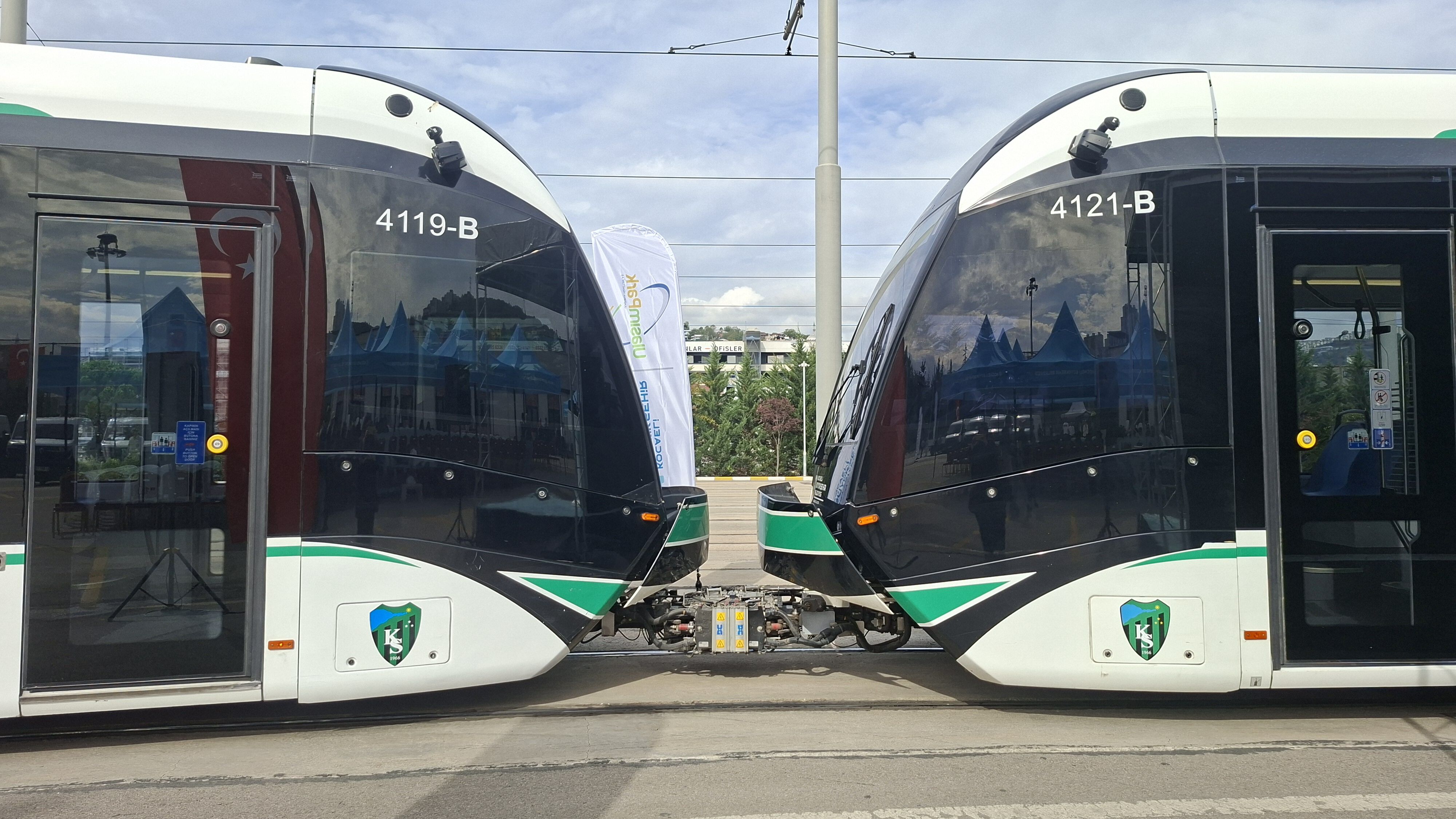 Kocaeli’de Çift Tramvay Dönemi Resmen Başladı-1