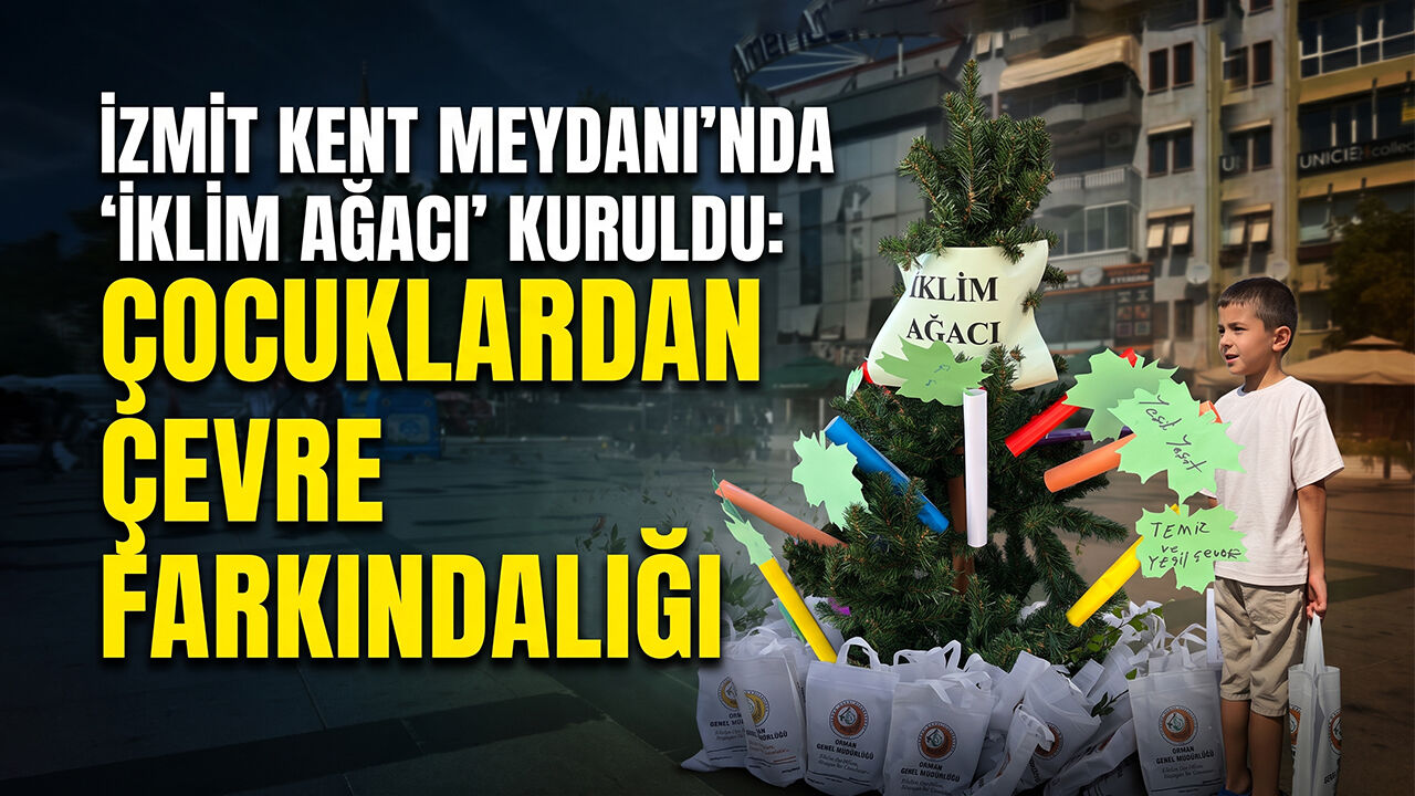 İzmit Kent Meydanı’nda