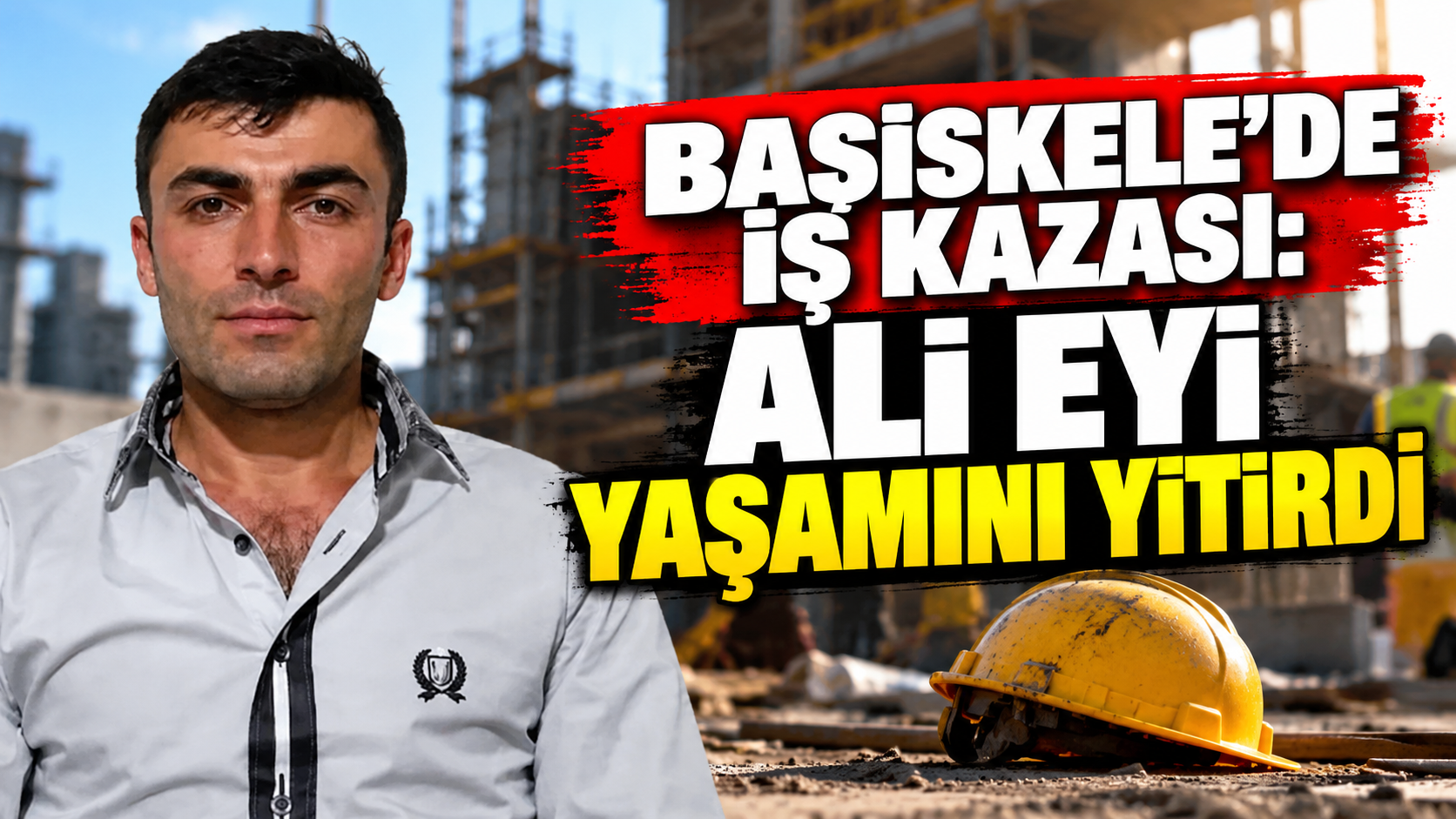 Başiskele’de iş kazası: Ali Eyi yaşamını yitirdi