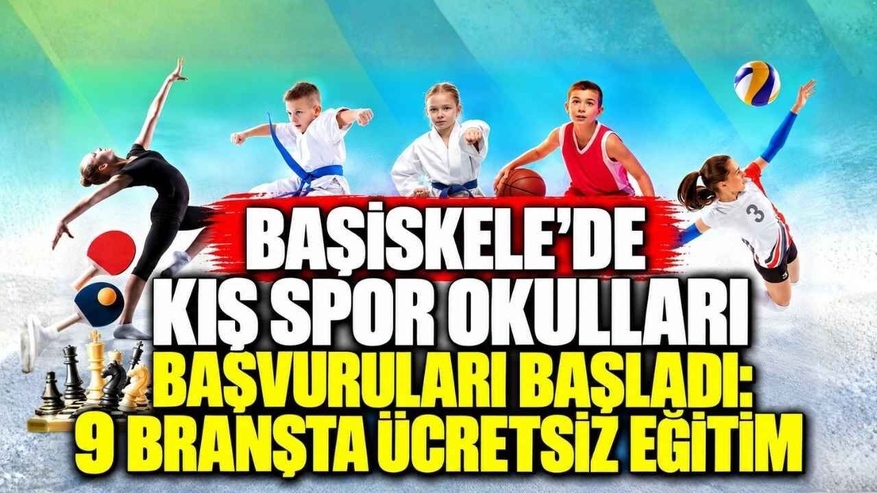 Başiskele’de Kış Spor Okulları Başvuruları Başladı: 9 Branşta Ücretsiz Eğitim