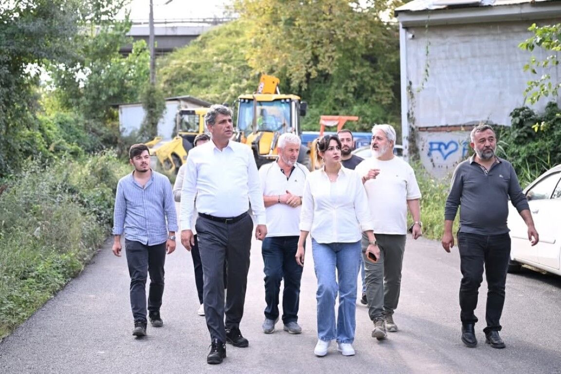 Başkan Kocaman Asfalt Çalışmalarını Yerinde İnceledi (1)