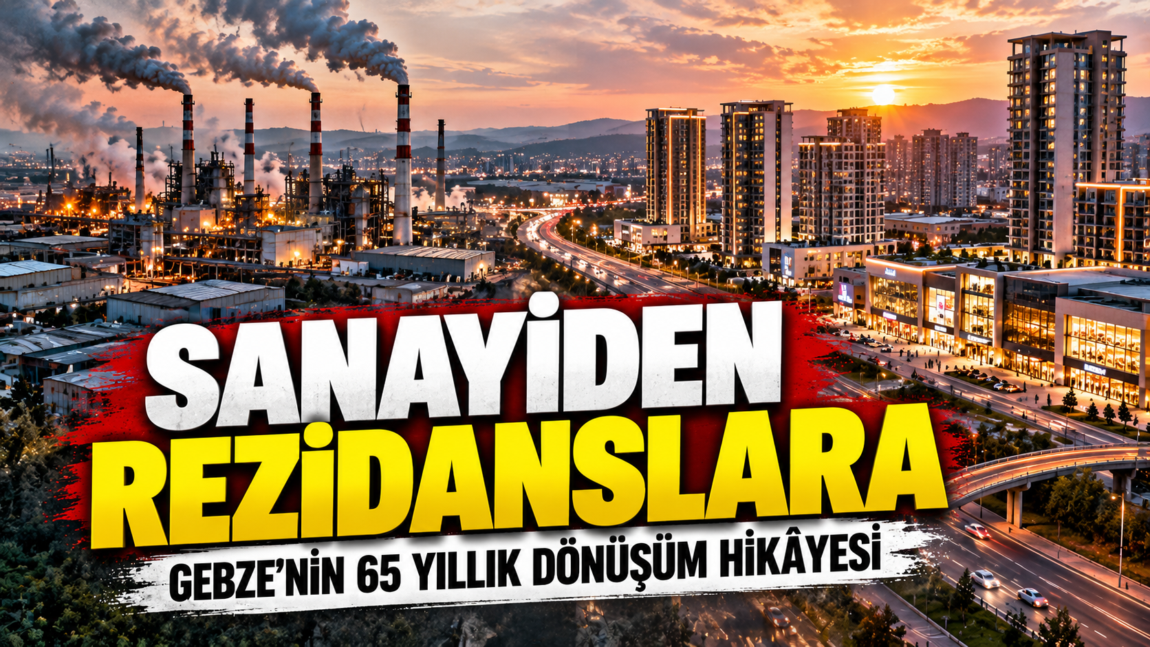 Sanayiden rezidanslara: Gebze’nin 65 yıllık dönüşüm hikâyesi