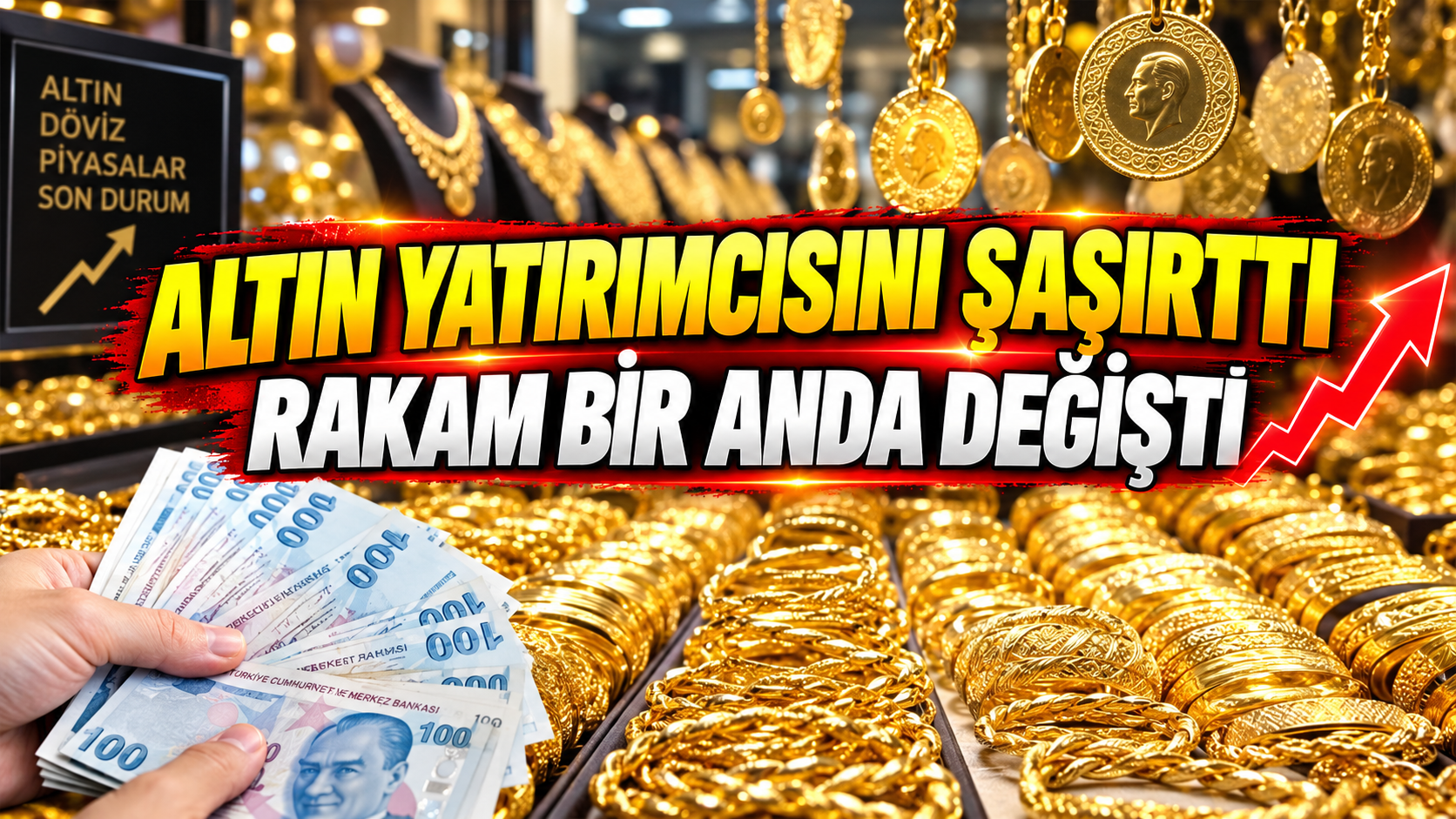 Altın yatırımcısını şaşırttı! Rakam bir anda değişti
