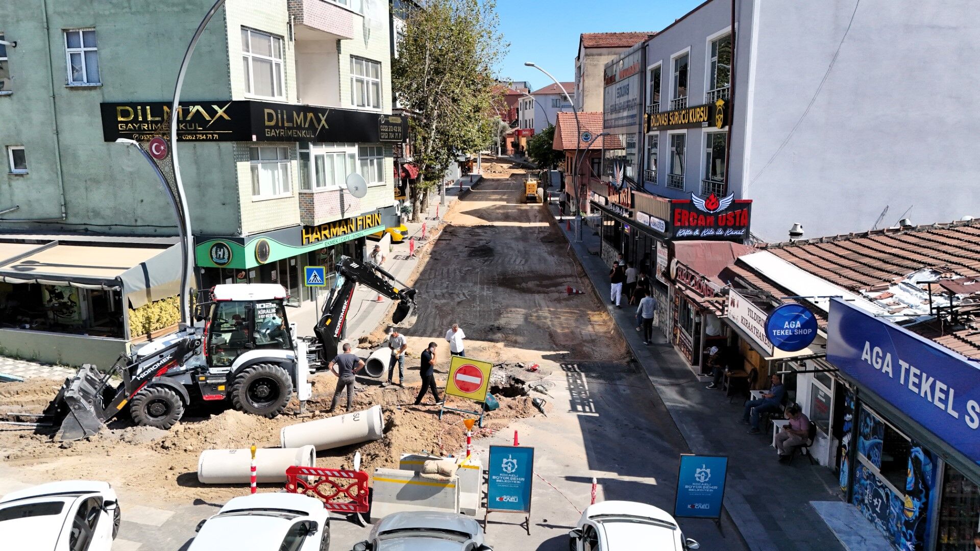 Dilovası’nda Yollar İçin Büyük Yenileme Başladı