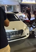 GEBZEDE YENİ BAĞDAT CADDESİNDE TRAFİK KAZASI