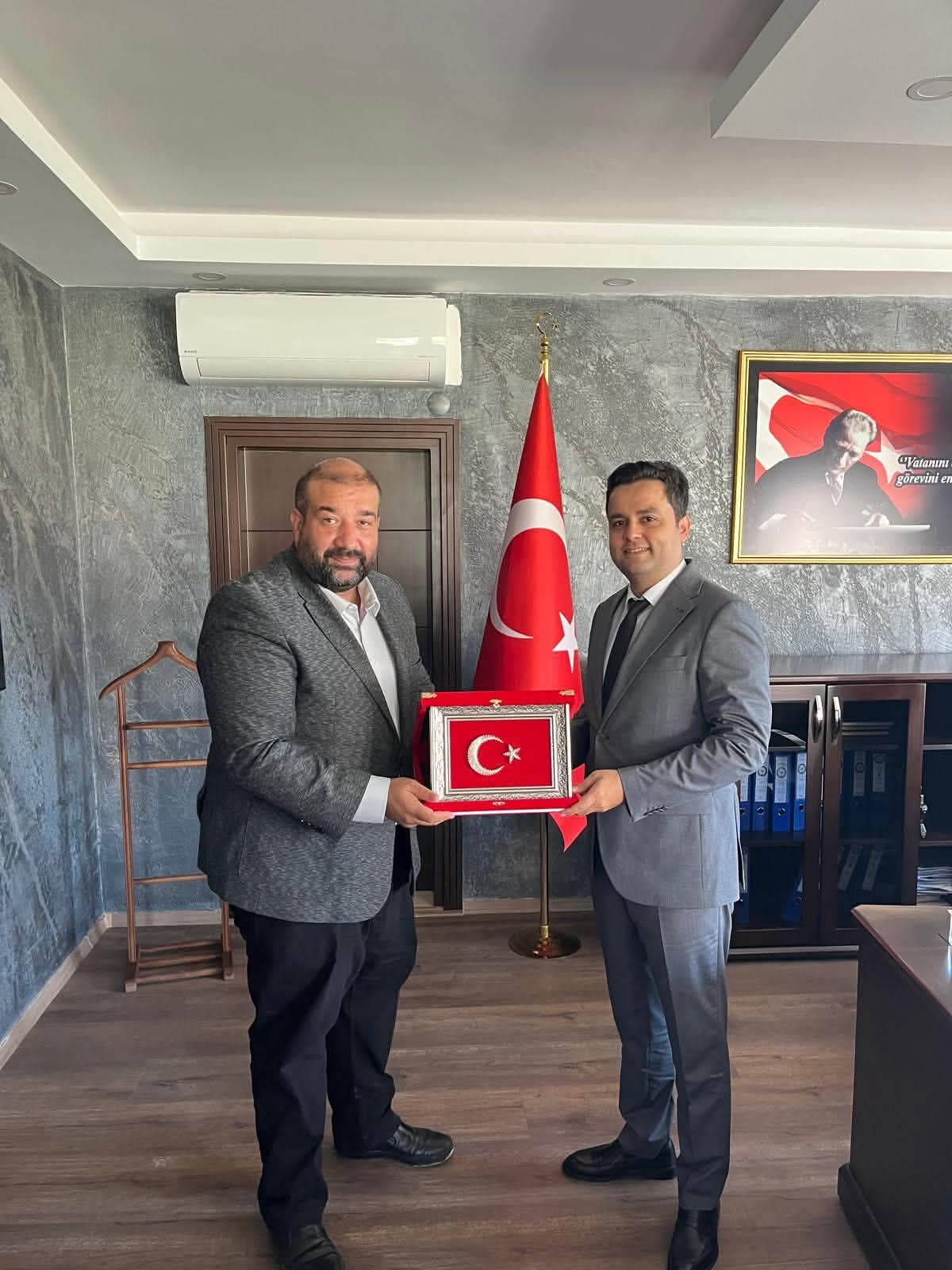 MHP Körfez İlçe Teşkilatından Emniyet Müdürü Söğüt’e Hayırlı Olsun Ziyareti-1