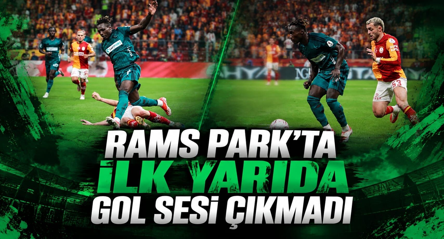 Kocaelispor RAMS Park’ta Kilit Vurdu: İlk Yarıda Gol Sesi Çıkmadı