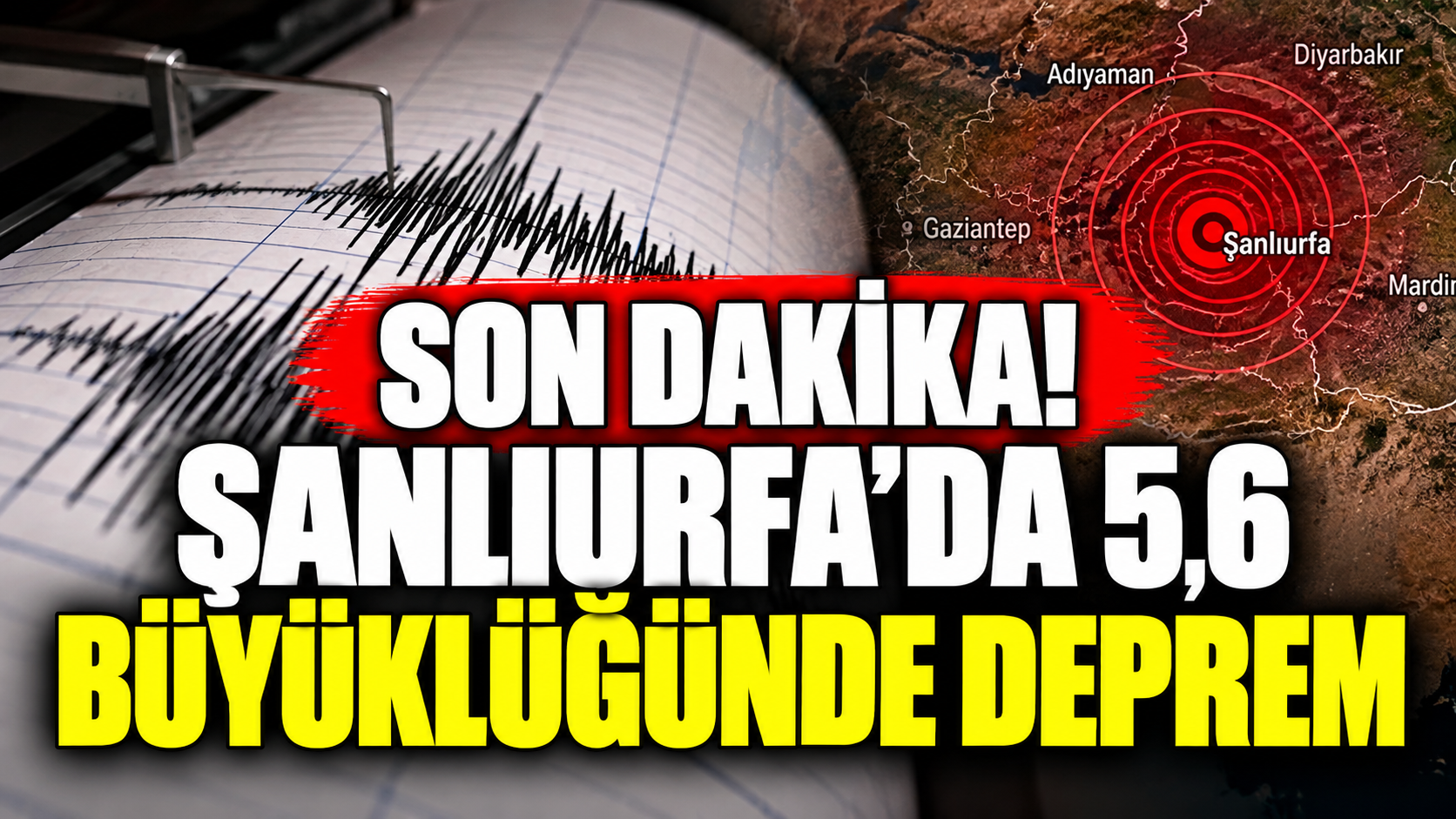 Son Dakika: Şanlıurfa’da deprem mi oldu?