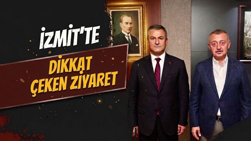 İzmit’te dikkat çeken buluşma: Lütfü Obuz’dan Tahir Büyükakın’a ziyaret