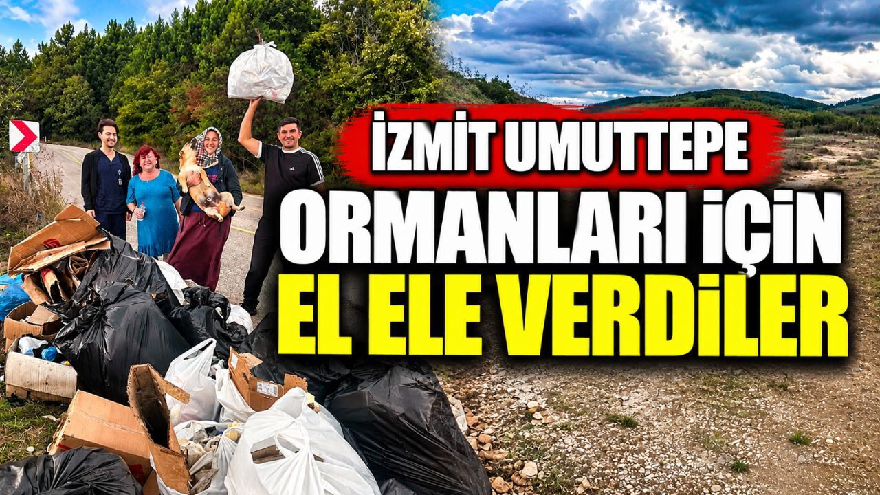 İzmit Umuttepe ormanları için el ele verdiler