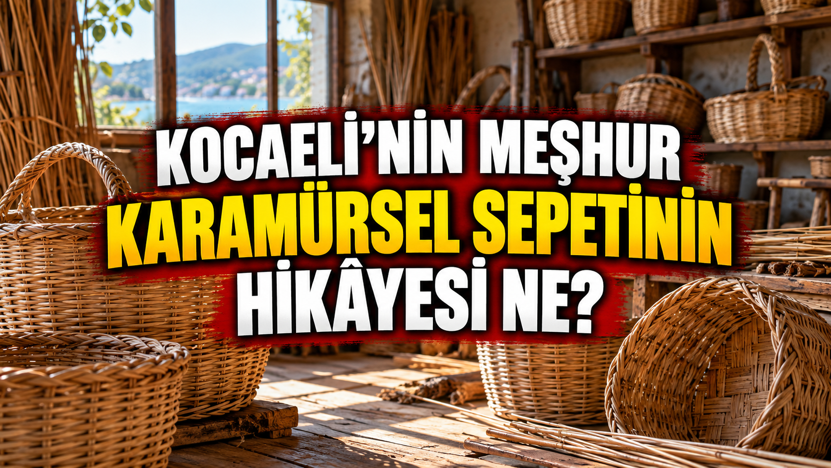 Kocaeli’nin Meşhur Karamürsel Sepetinin Hikâyesi Ne?