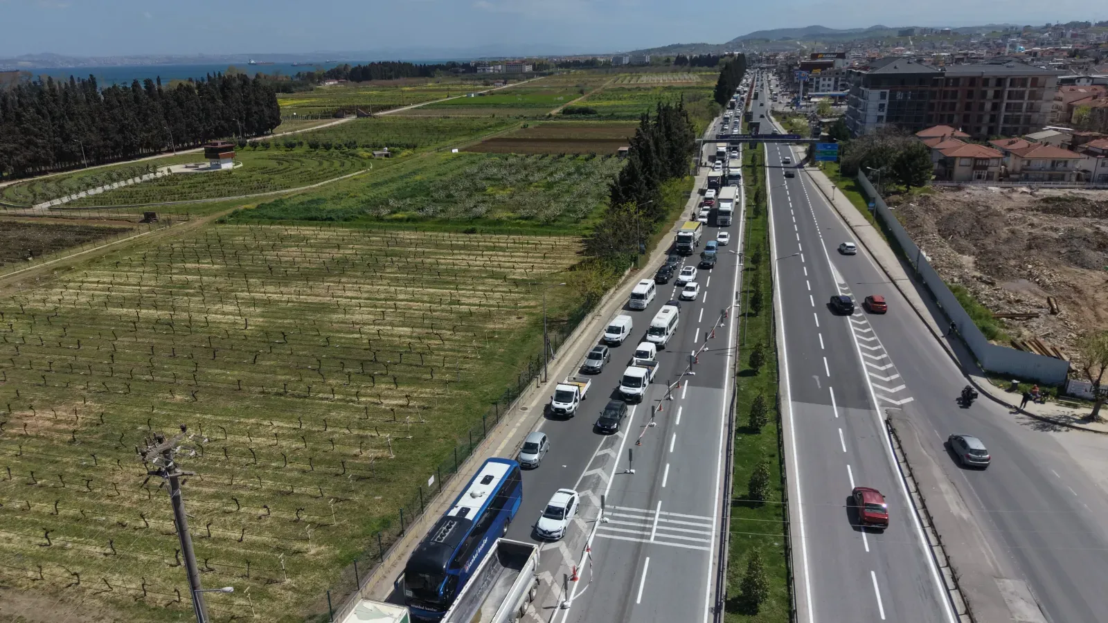 Kocaeli'de yollarda son durum! TEM Otoyolu'ndaki trafik çilesi bitti