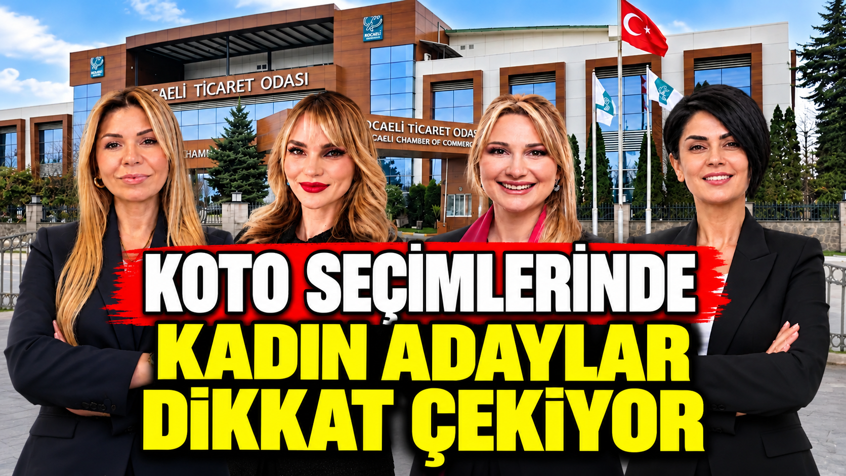 KOTO seçimlerinde kadın adaylar dikkat çekiyor