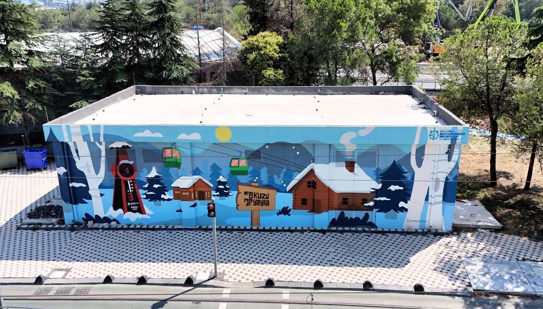 Kocaeli’nin Duvarları Kentin Değerlerini Anlatıyor (5)