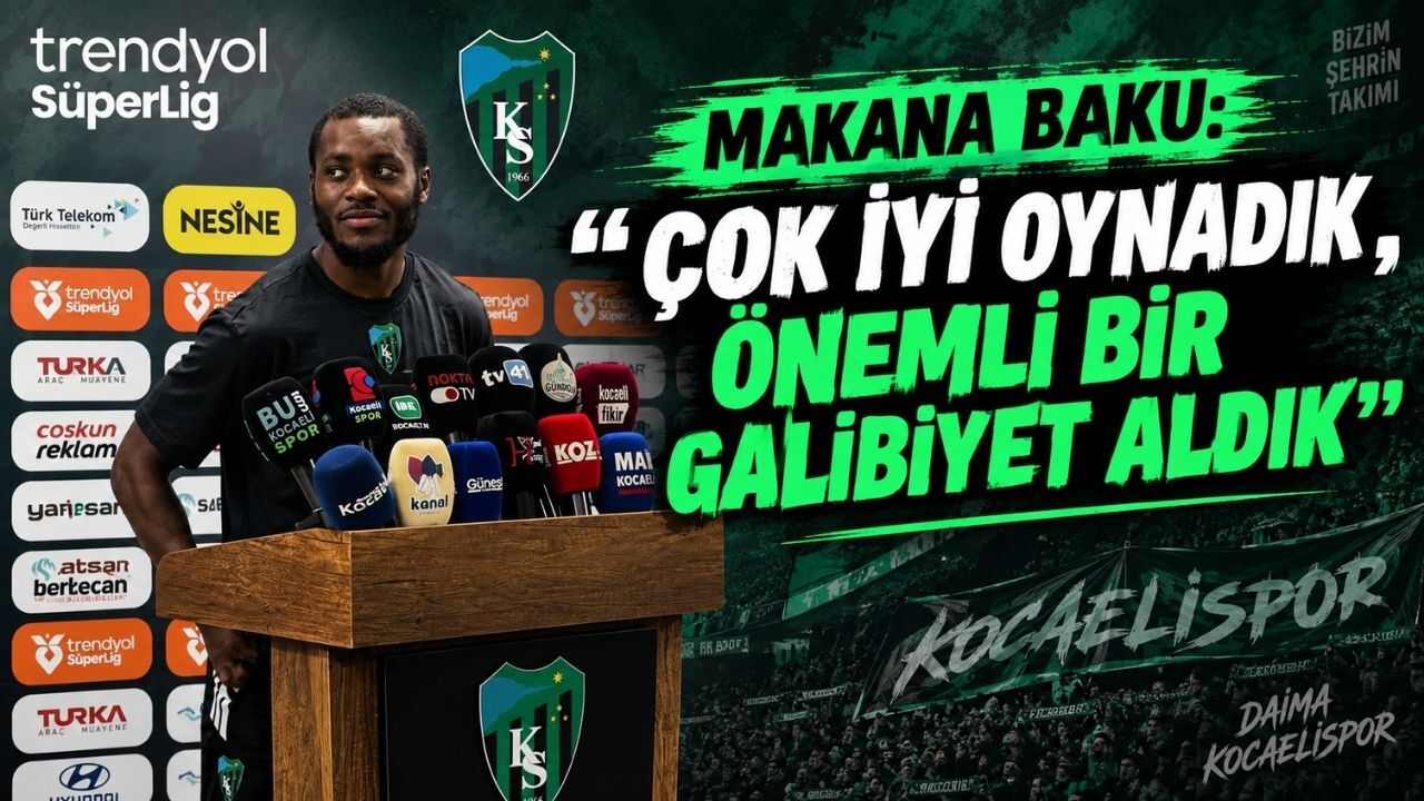 Makana Baku: "Çok İyi Oynadık, Önemli Bir Galibiyet Aldık"