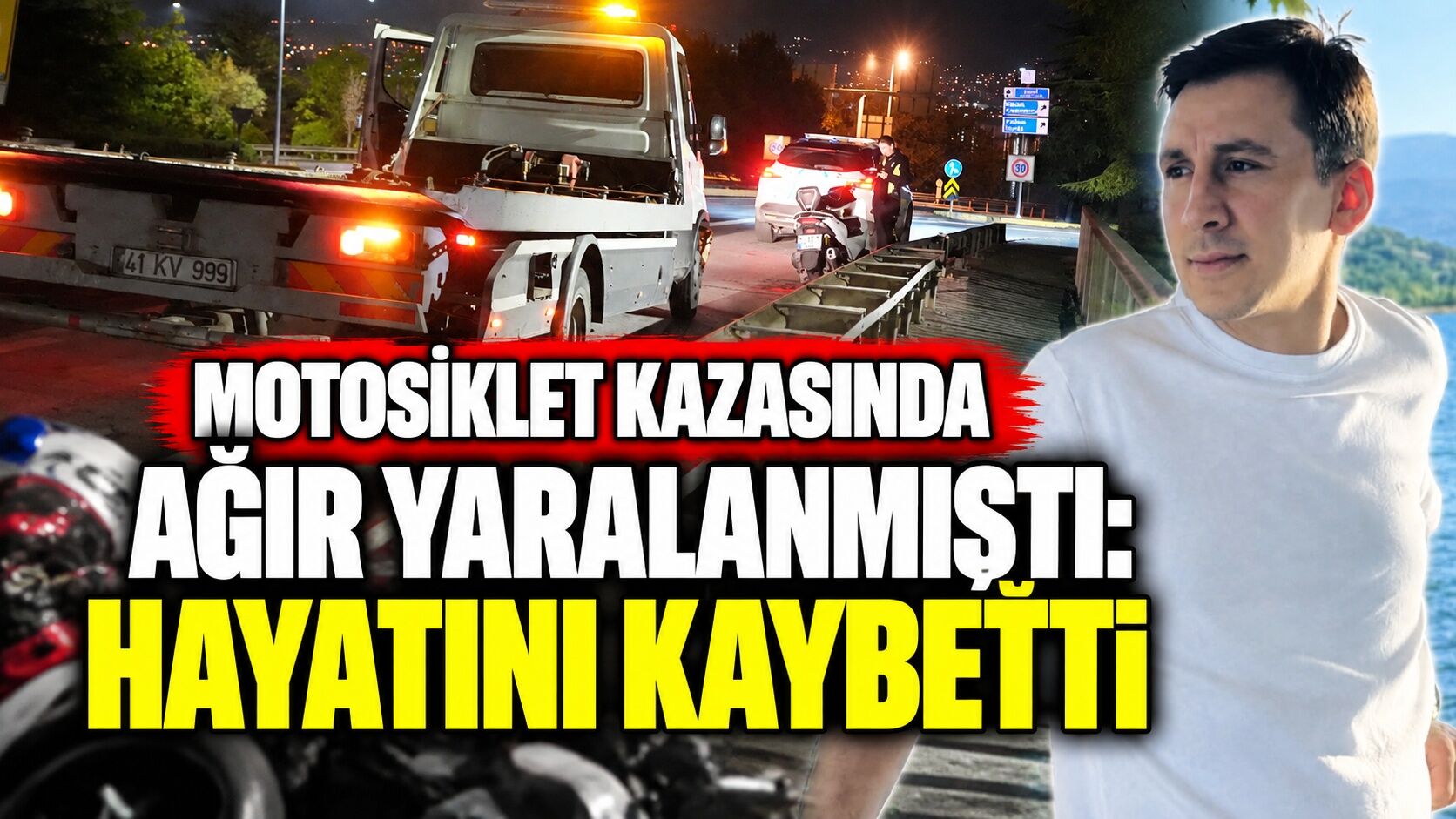 Motosiklet kazasında ağır yaralanmıştı: Hayatını kaybetti