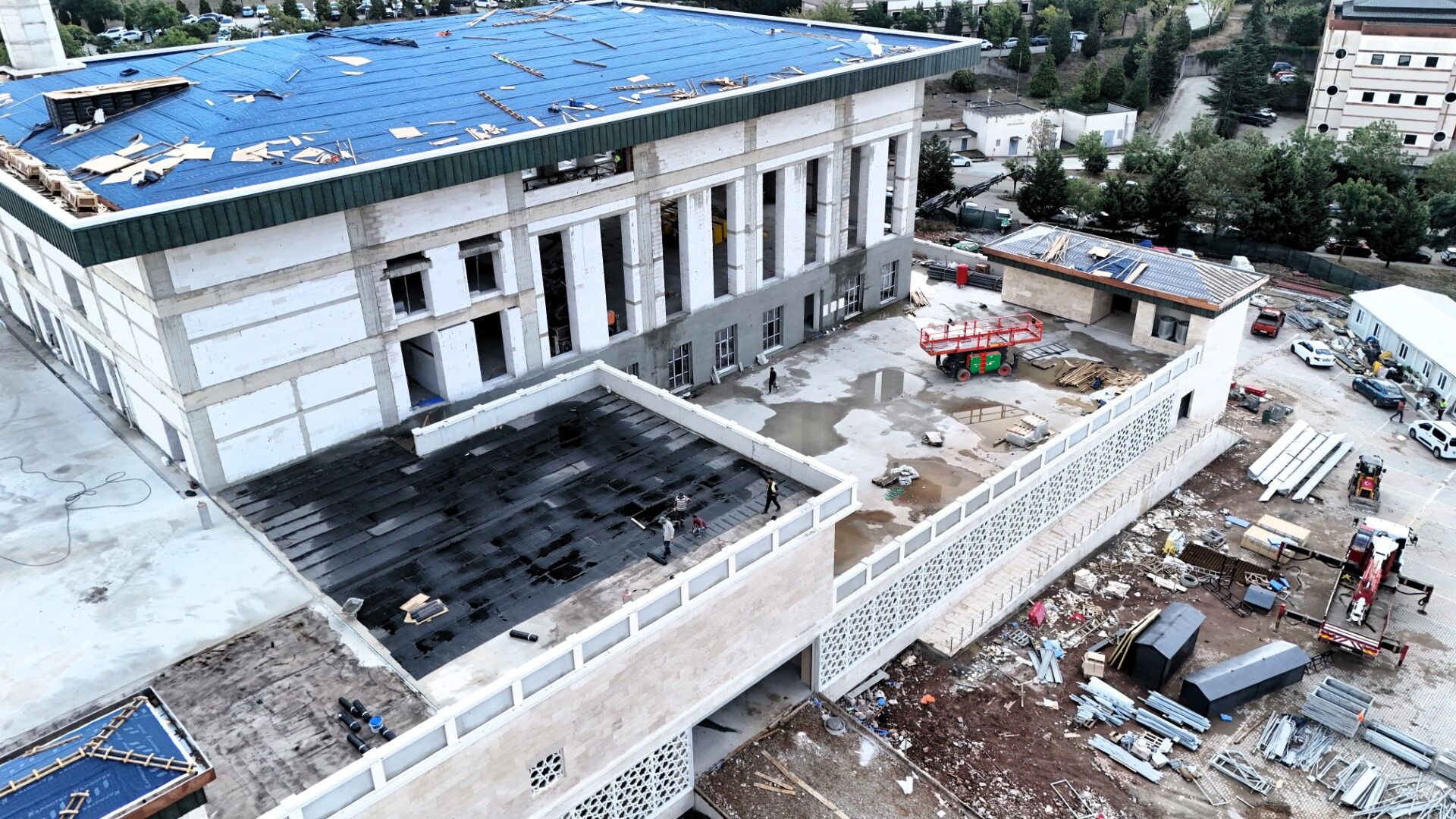Kocaeli Umuttepe'deki Camii Ve Otopark İnşaatı Bitiyor-1