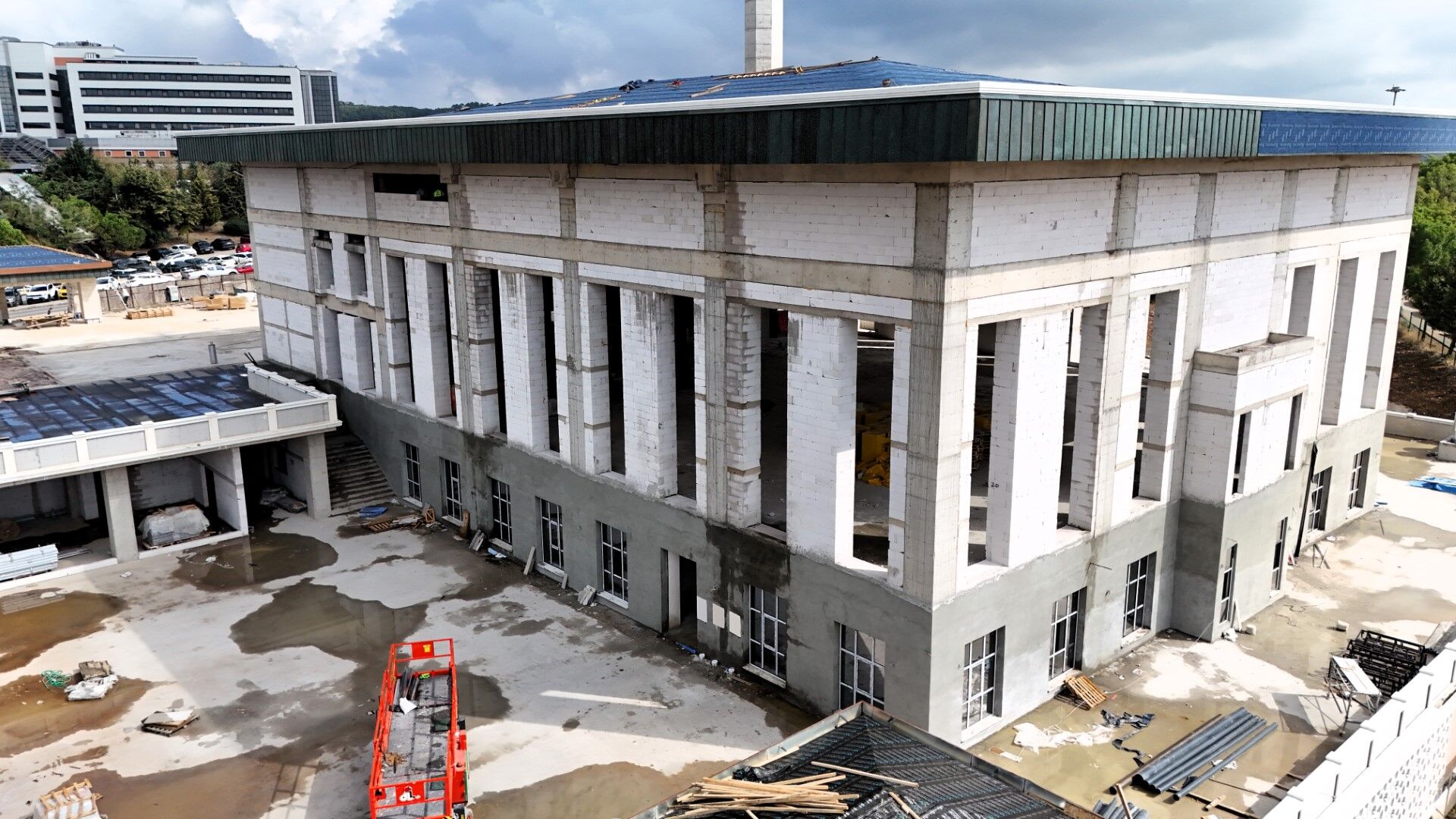 Kocaeli Umuttepe'deki Camii Ve Otopark İnşaatı Bitiyor-3
